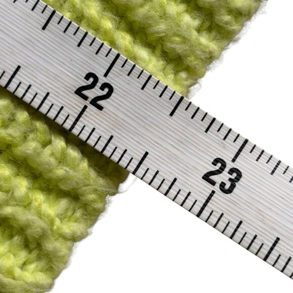 American Eagle Cable Knit Mock Neck Sweater (Lime) - Size Small - Picture 9 of 9